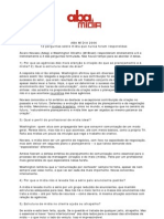 MIDIA-12 Perguntas Sobre Mídia Que Nunca Foram Respondidas