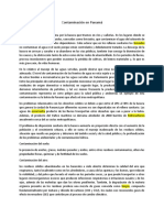 Contaminación en Panamá