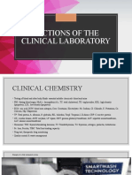 Sections of The Clinical Laboratory