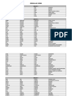 Irregular Verbs 2-3 Eso