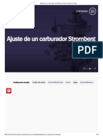 Ajuste de Un Carburador Stromberg