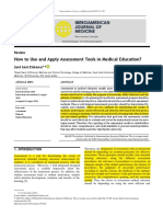 Assessment in Medical Education