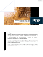 Secagem Aula 4 - Fatores Que Influenciam A Qualidade Dos Grãos Armazenados