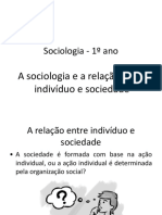 Sociologia - 1º Ano - Fato Social