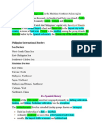 Political and Physical Geography of The Philippines Reviewer