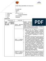 MATRIZ PARA EL REFUERZO ESCOLAR 2022 Martha