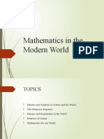 Math in The Modern World-Doza