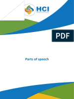 Parts of Speech