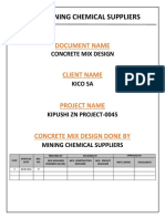 Concrete Mix Design C30 - MKICO SITE