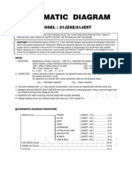 Schematic Diagram: MODEL: 21JZ6E/21JZ6T