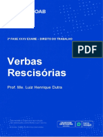 E-Book Verbas Rescisórias - Prof. Luiz Henrique