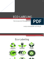 Lecture 10 Eco Labeling