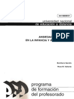 Libro Ansiedad Infancia Curso Uned