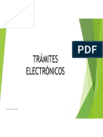 Trámites Electrónicos