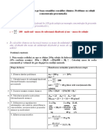 Calcule Stoechiometrice Cu Concentratia Procentuala