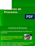 Creación de Procesos