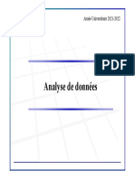 Analyse de Données: Année Universitaire 2021-2022