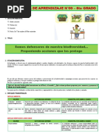 6° Grado - Experiencia de Aprendizaje N°09