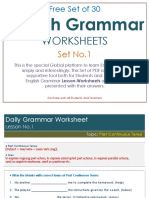 Free Grammar Worksheets-SET NO - 01