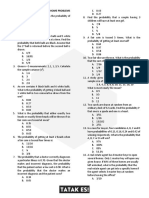 Probability - Statistics - Take Home Problems