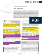 The Role of Bacterial Biofilms in Device-Associated Infection