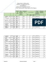 Reading Post Test Assessment For Filipino 1