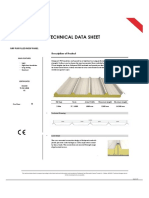 NRP Pur Filled Roof Panel TDS