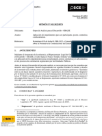 Opinión # 012-2022-DTN - Aplicación Impedimentos Ser Participante, Postor, Contratista o Subcontratista.