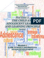 Module1 Child and Adolescent