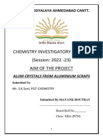 Chemistry Investigatory Project