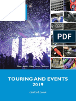 Canford Touring and Events Brochure April 2019