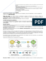 Enlaces Químicos y Formulas Quimicas