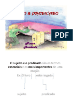 Slide Sujeito e Predicado 7ano