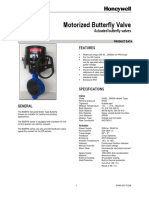 Honeywell Motorized Butterfly Valve