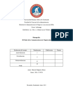 Poder de Comunicación en La Negociacion