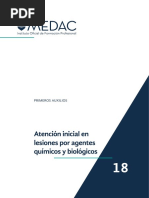 Tema 18 - Atención Inicial en Lesiones Por Agentes Químicos y Biológicos