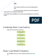 Logistic Regression From Malhotra