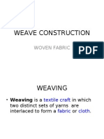 Plain Weave Construction and Fabric