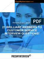 21 Brilliant Answers To Customer Service Interview Questions!