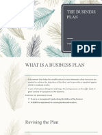 Chapter 6 The Business Plan