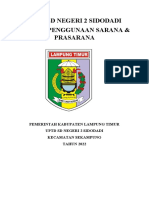 Daftar Penggunaan Sarana Dan Prasarana sd2