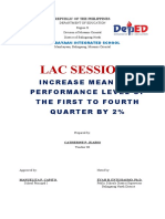 Lac-Session-Increase Mean and PL of The First To Fourth Quarter by 2%