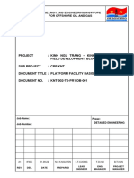 KNT-002-TS-PR1-DB-001 - A1 - Platform Facility Basis of Design