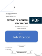 Exposé de Construction Mécanique