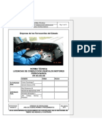 NT Licencias de Conducción Veh Ferr 13 04 11 Final Fepasa (07 10 11)