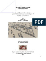 THESIS REPORT - Refugee Transit Centre - Harsh Raj