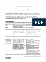 Laubepin - How To Read and Understand A Social Science Journal Article