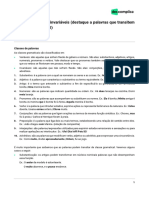 Aprofundamento-Português-Classes Variáveis e Invariáveis (Destaque A Palavras Que Transitem de Classe Gramatical) - 02-03-2021