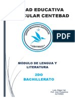 De Lengua y Literatura 2do Bgu