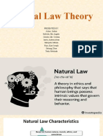 Philosophy Natural Law Theory